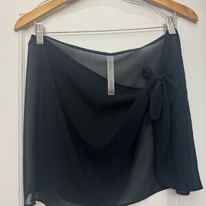 Victoria's Secret Black sarong with Knot Detail - Size M